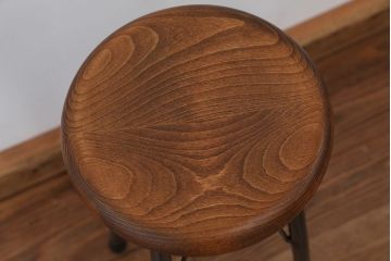  ラフジュ工房オリジナル　鉄脚ハイスツール(2)