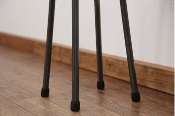 アンティーク家具　オリジナル　アイアンハイスツール 1脚(丸椅子)インダストリアアル工業系(13)