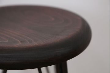 アンティーク雑貨　ラフジュ工房オリジナル　鉄脚ハイスツール