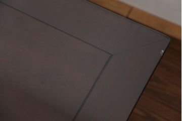 アンティーク家具　古民具・骨董　希少!凝った作りの唐木座卓(テーブル)