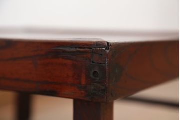 アンティーク家具　古民具・骨董　古い欅材の小さなちゃぶ台