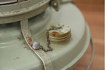 アンティーク雑貨　アンティーク　アラジンストーブ　ブルーフレームシリーズ16(箱なし)