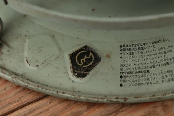アンティーク雑貨　アンティーク　アラジンストーブブルーフレーム耐震自動消化装置DOP-120付