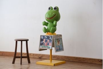 アンティーク雑貨　アンティーク　店頭用　ケロちゃん希少なデットストック品