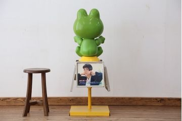 アンティーク雑貨　アンティーク　店頭用　ケロちゃん希少なデットストック品