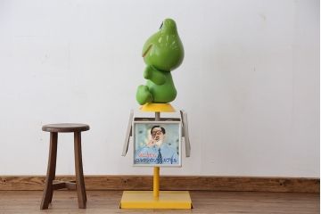 アンティーク雑貨　アンティーク　店頭用　ケロちゃん希少なデットストック品