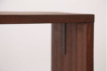 アンティーク家具　アンティーク　古い学校の両面オープンラック?(本棚・飾り棚)