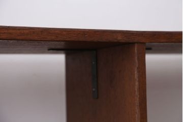 アンティーク家具　アンティーク　古い学校の両面オープンラック(2)(本棚・飾り棚)