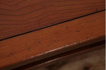 アンティーク家具　古民具・骨董　古い欅材のアンティーク座卓(テーブル)