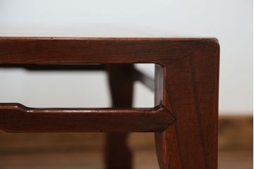アンティーク家具　古民具・骨董　古い欅材のアンティーク座卓(テーブル)
