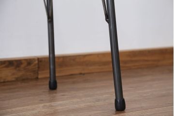 アンティーク家具　アンティーク　古い木の鉄脚テーブル(作業台)(1)