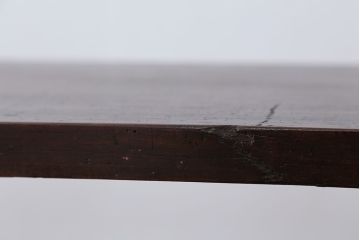 アンティーク家具　☆アンテイーク　古い木の鉄脚テーブル(作業台)