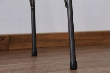 アンティーク家具　☆アンテイーク　古い木の鉄脚テーブル(作業台)