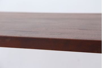 アンティーク家具　☆アンテイーク　古い木の鉄脚テーブル?(作業台)