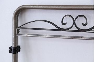 アンティーク雑貨　アンティーク　古い病院のレトロな衝立(ハンガーラック)