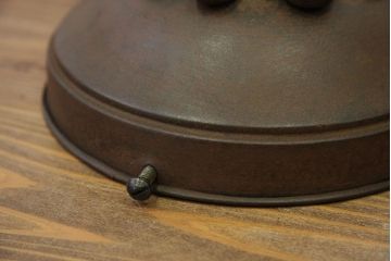 アンティーク　古い乳白ガラスの吊り下げ照明(電笠)