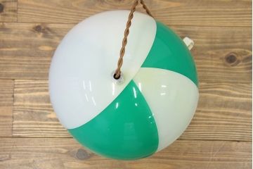 アンティーク　レトロな丸型チューリップ照明(電笠)