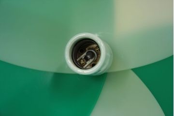 アンティーク　レトロな丸型チューリップ照明(電笠)