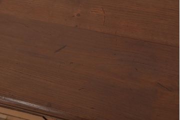 アンティーク家具　アンティーク　希少!　作りの素晴らしいカウンターテーブル(両袖机)