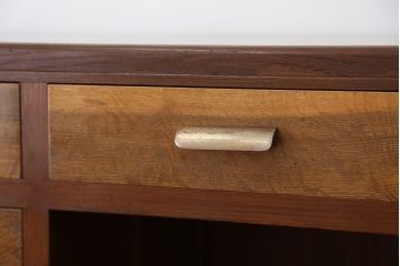 アンティーク家具　アンティーク　希少!　作りの素晴らしいカウンターテーブル(両袖机)