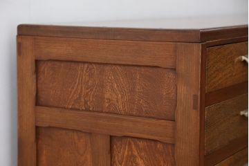 アンティーク家具　アンティーク　希少!　作りの素晴らしいカウンターテーブル(両袖机)