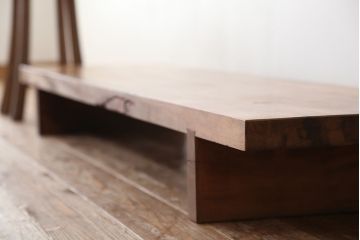 アンティーク家具　アンティーク　重厚!一枚板の裁ち板(テーブル・作業台・机)