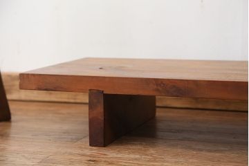 アンティーク家具　アンティーク　重厚!一枚板の裁ち板(テーブル・作業台・机)