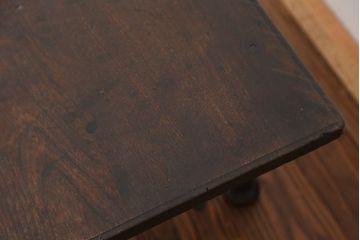 アンティーク家具　アンティーク　古い栓材の味のある文机