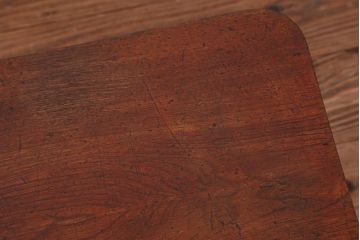 アンティーク家具　アンティーク　古い栓材の小さなちゃぶ台