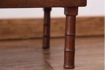 アンティーク家具　アンティーク　古い栓材の小さなちゃぶ台