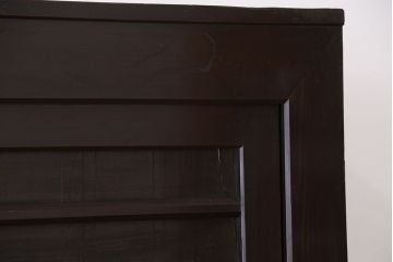 アンティーク家具　古民具・骨董　モダンデザインの大きな収納箪笥(水屋箪笥)