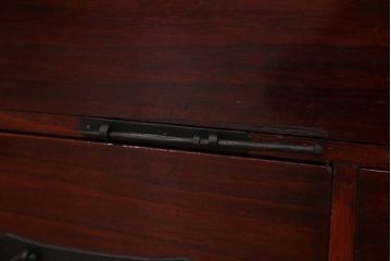 アンティーク家具　古民具・骨董　観音開き時代箪笥ローボード(ローチェスト)