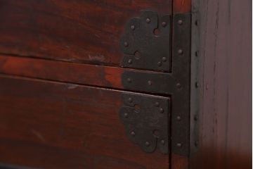 アンティーク家具　古民具・骨董　アンテイーク時代箪笥ローボード(ローチェスト)