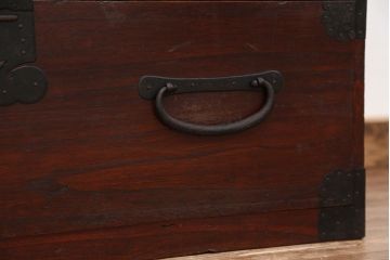 アンティーク家具　古民具・骨董　アンテイーク時代箪笥ローボード(ローチェスト)