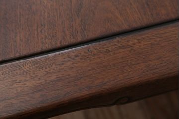 アンティーク家具　古民具・骨董　時代物上質な唐木座卓(テーブル)