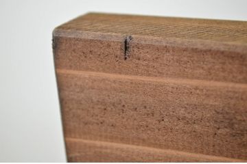 アンティーク家具　鉄脚のシンプルなイス(椅子)2脚セット4