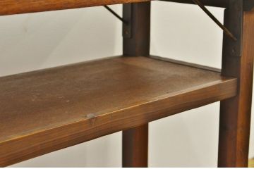 レトロ家具　★昭和レトロ　古い縫製工場のアンティーク作業台6(テーブル・長机)　