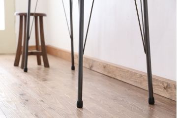 アンティーク家具　☆アンティーク　鉄脚の作業台(テーブル)