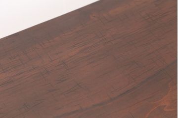 アンティーク家具　☆アンテイーク　古い木の鉄脚テーブル?(作業台)