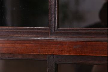 アンティーク家具　古民具・骨董　古いお家の金具の立派な収納棚(時代箪笥)