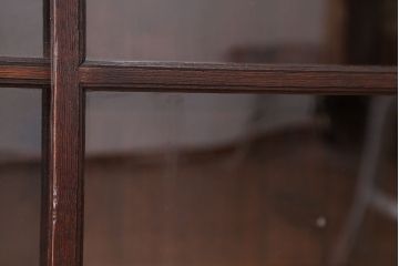 アンティーク家具　古民具・骨董　古いお家の金具の立派な収納棚(時代箪笥)