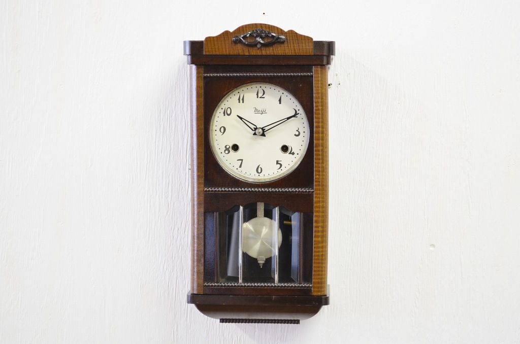 アンティーク雑貨　小振りな姫型メイジ(meiji)時計