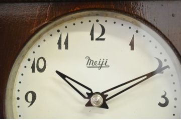 アンティーク雑貨　小振りな姫型メイジ(meiji)時計