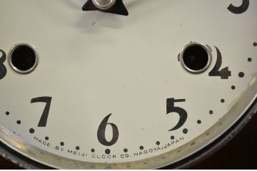 アンティーク雑貨　小振りな姫型メイジ(meiji)時計