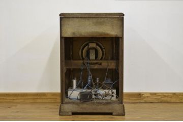 アンティーク雑貨　ジャンク品!古いコロンビア(columbia)蓄音機No.301