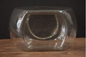 アンティーク雑貨　古い駄菓子屋のガラス瓶(ビン)2個セット