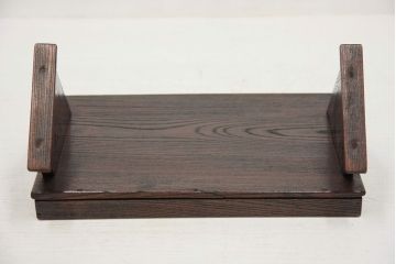 アンティーク雑貨　古い欅製書見台(古民具)