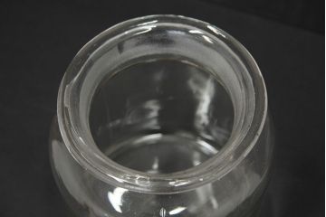 アンティーク雑貨　昭和レトロ　アンティークガラス瓶2個セット(ビン)