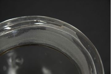 アンティーク雑貨　昭和レトロ　アンティークガラス瓶2個セット(ビン)