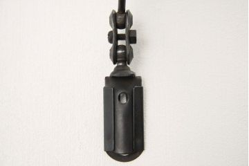 アンティーク　古い小さなミシンライト(工業系・照明)